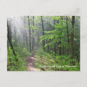 Carte Postale Le sentier de la Forêt de Misty à Castle Mound