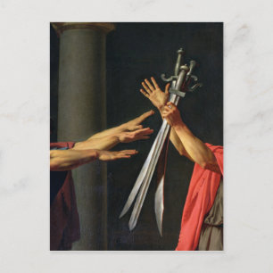 Carte Postale Le serment d'Horatii, 1784