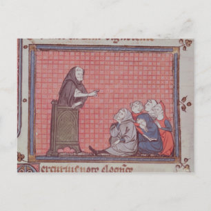 Carte Postale Le Sermon, d'Ovide Moralize