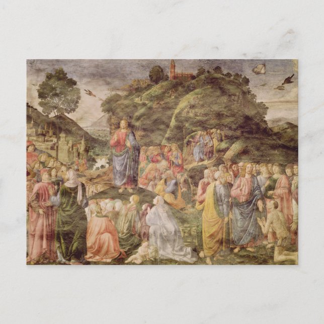 Carte Postale Le Sermon sur le Mont, de la Sixtine (Devant)