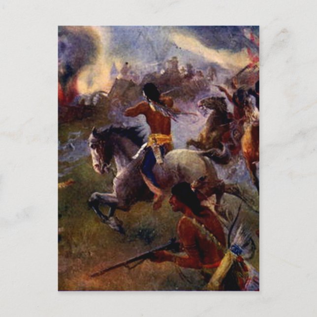 Carte Postale Le siège de New Ulm (Devant)