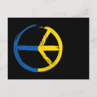 Le signe de la paix pour l'Ukraine
