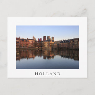 Carte Postale Le skyline de La Haye dans la Pays-Bas