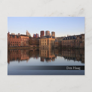 Carte Postale Le skyline de La Haye dans la Pays-Bas