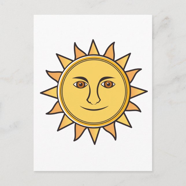 Carte Postale Le Soleil (Devant)