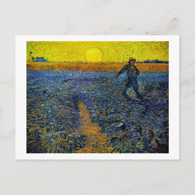Carte Postale Le Sower (F422) Van Gogh Fine Art (Devant)