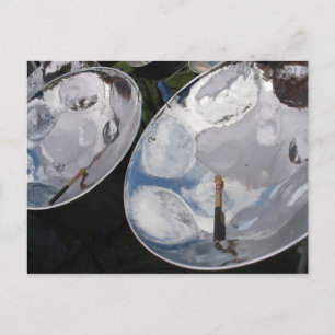 Carte Postale Le Steelpan, instrument musical national