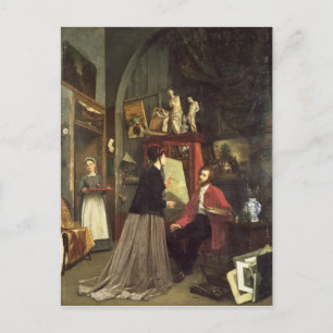 Carte Postale Le Studio de l'artiste