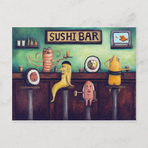 Carte Postale Le Sushi Bar