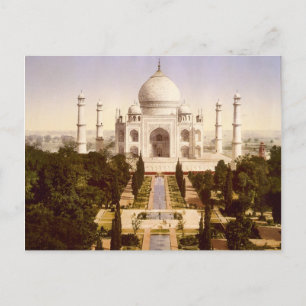 Carte Postale Le Taj Mahal à Agra Inde
