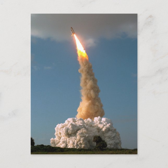 Carte Postale Le télescope spatial Hubble se lève de la NASA (Devant)