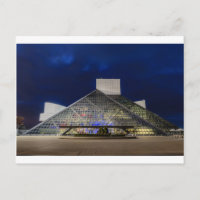 Le Temple de la renommée du rock et du roll à Dusk