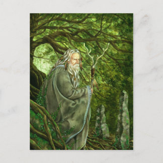 Carte Postale Le temple de Merlin