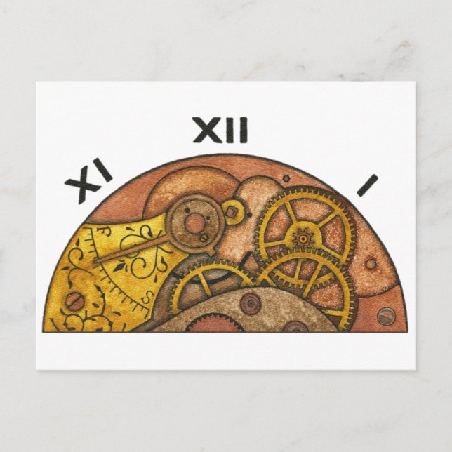 Carte Postale Le temps change tout (Devant)