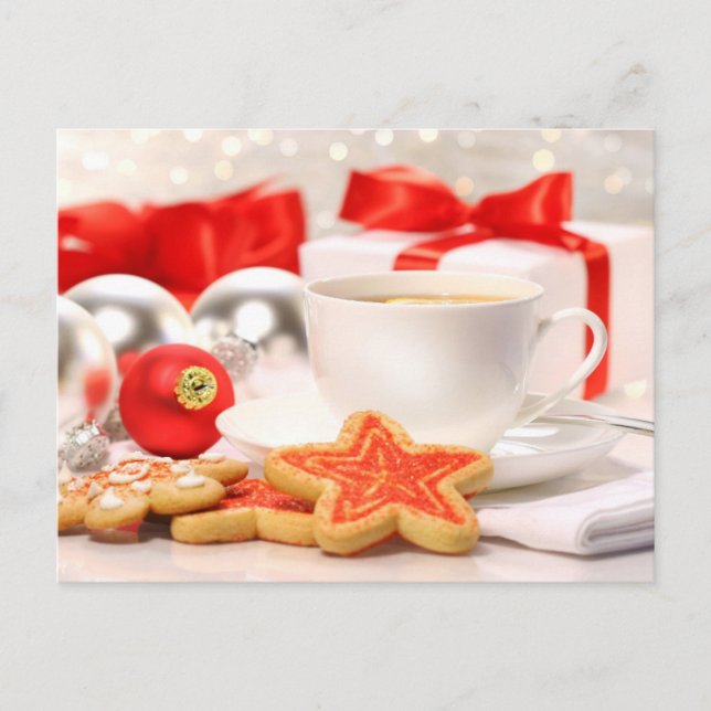 Carte Postale Le temps d'une pause thé (Devant)