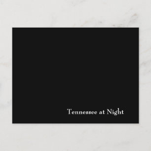 Carte Postale Le Tennessee la nuit