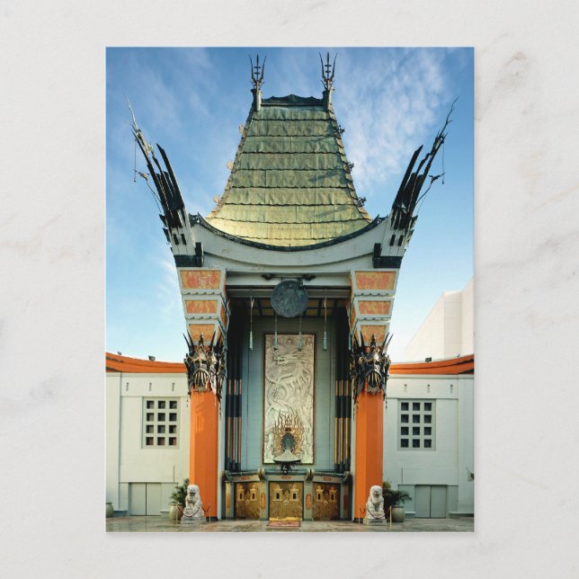 Carte Postale Le théâtre chinois de Grauman (Devant)
