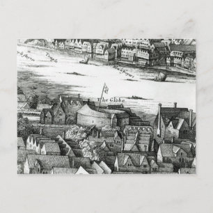 Carte Postale Le Théâtre du Premier Globe ou le Théâtre Rose