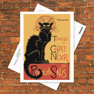 Carte Postale Le Théophile de la publicité pour le chat noir Ste