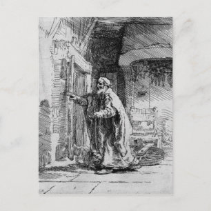 Carte Postale Le Tobit aveugle, 1651