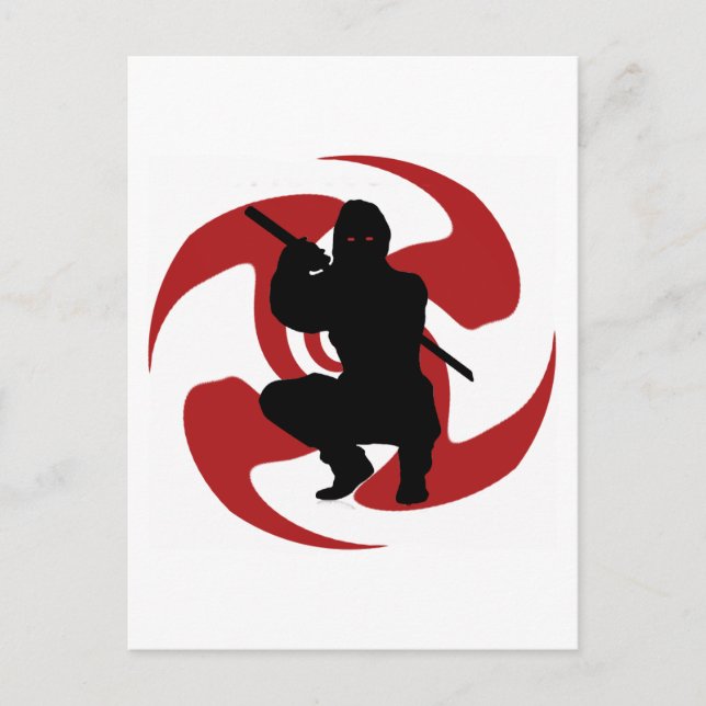 CARTE POSTALE LE TON DE NINJA (Devant)