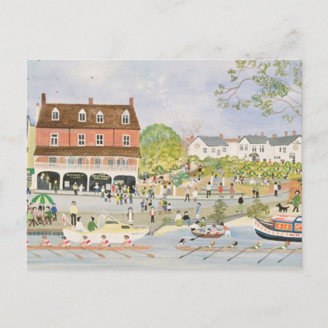 Carte Postale Le Towpath Walton-on-Thames (Devant)