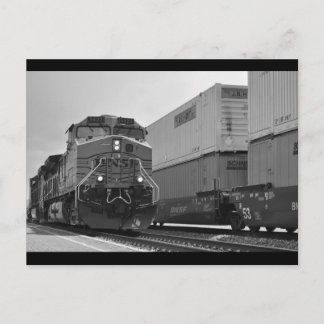 Carte Postale Le train