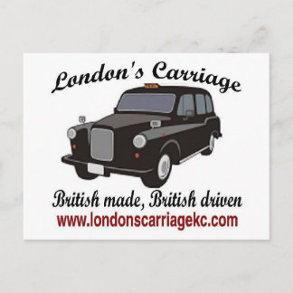 Carte Postale Le transport de Londres