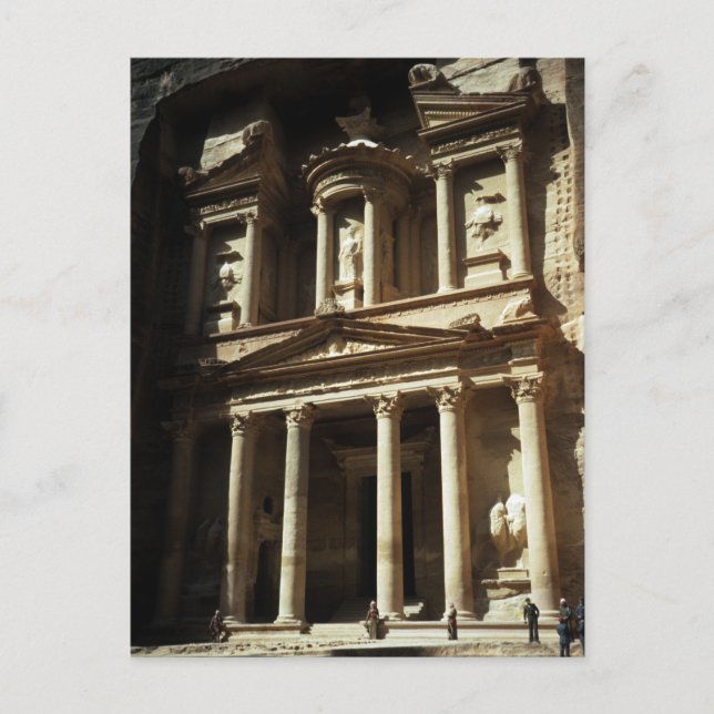 Carte Postale Le Trésor, Petra (Devant)