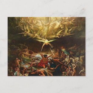 Carte Postale Le Triomphe de Christianity By Gustave