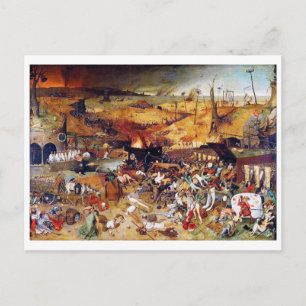 Carte Postale Le triomphe de la mort, Pieter Bruegel