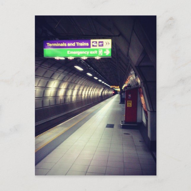 Carte Postale Le tube (Devant)
