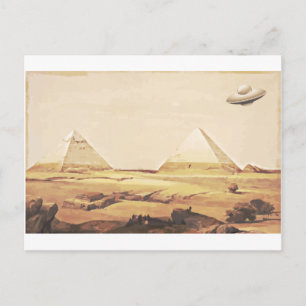 Carte Postale Le vaisseau spatial Giza
