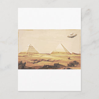 Carte Postale Le vaisseau spatial Giza