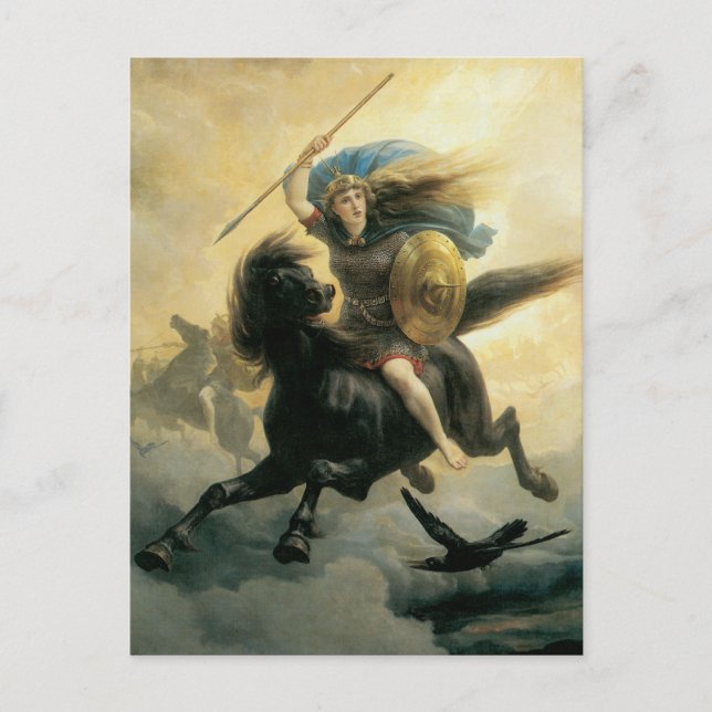 Carte Postale Le Valkyrie, 1869 (Devant)