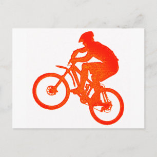 Carte Postale Le Vélo S'Est Élevé