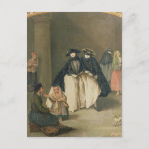 Carte Postale Le vendeur de fruits