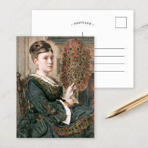 Carte Postale Le Ventilateur De Peacock   Edward John Poynter