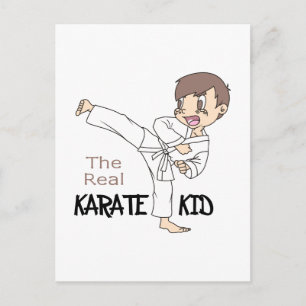 CARTE POSTALE LE VÉRITABLE KARATE KID