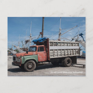 Carte Postale Le Vieux Camion