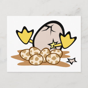 Carte Postale Le vilain canard