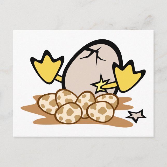 Carte Postale Le vilain canard (Devant)