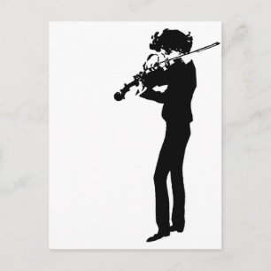Carte Postale Le violoniste