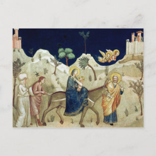 Carte Postale Le vol vers l'Egypte 2
