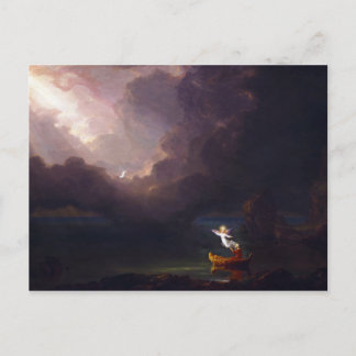 Carte Postale Le voyage de la vie Vieille Âge par Thomas Cole
