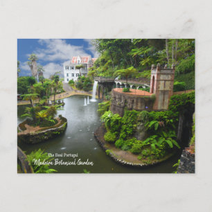 Carte Postale Le vrai Portugal - Madère Jardin Botanique Postca