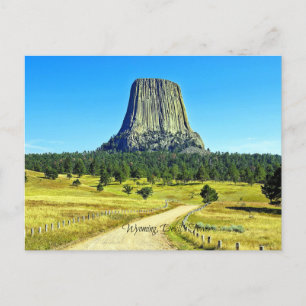 Carte Postale Le Wyoming, la Tour du Diable