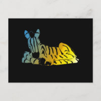 " Le zèbre endormi "