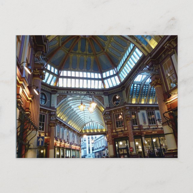 Carte Postale Leadenhall Londres (Devant)