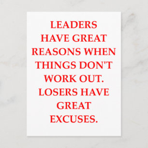 CARTE POSTALE LEADERS